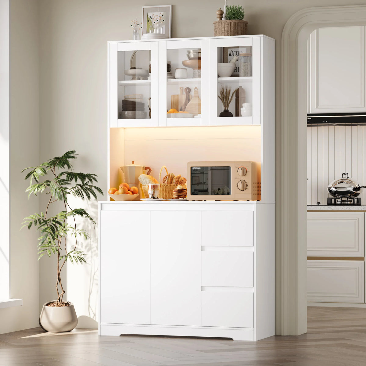 Buffet de rangement LED - vue principale