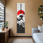 Tapisserie murale vague japonaise - vue principale